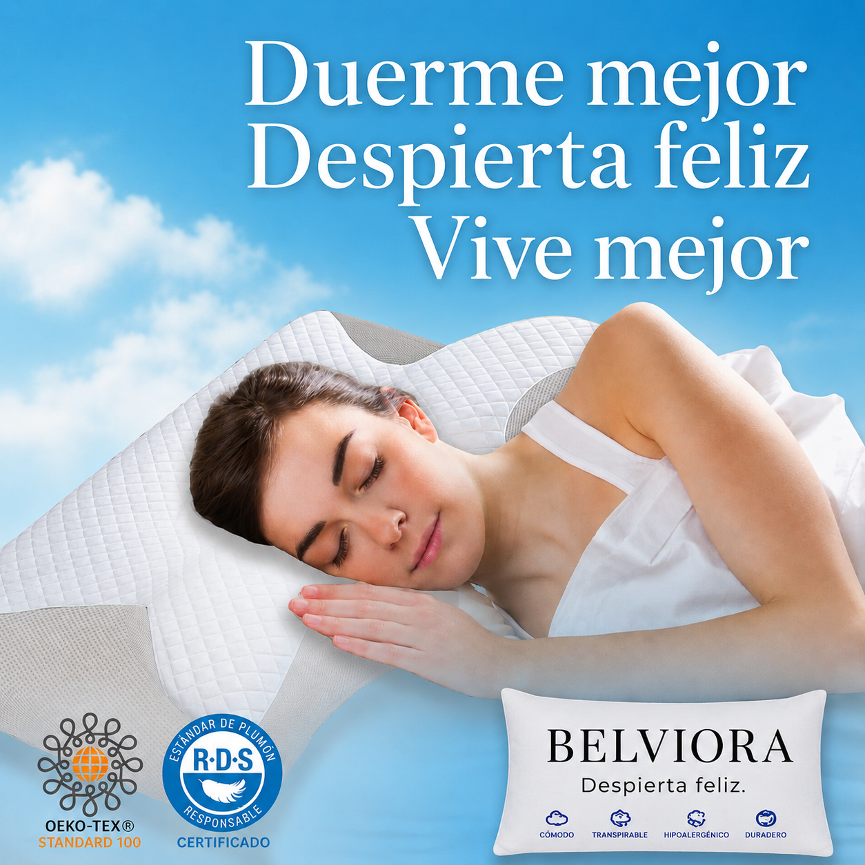 Belviora™ – Almohada Cervical