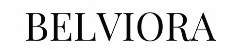 Belviora logo in black text on a white background
